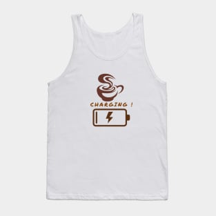 coffee charging Tank Top